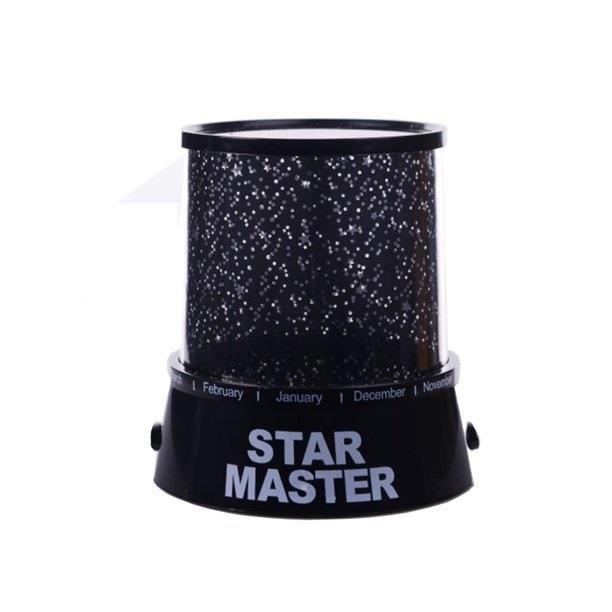 Black Star Master lamp with starry pattern.
